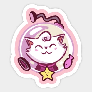 Precious Space Cat Sticker